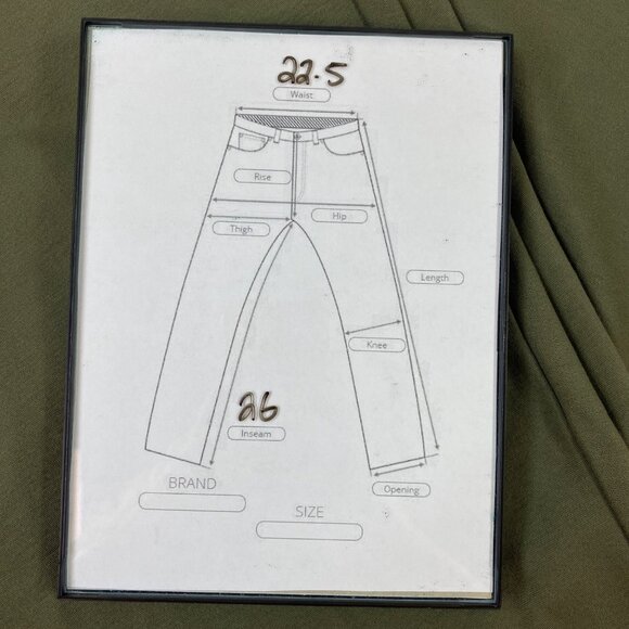 Liz Claiborne Womens Green Stretch Contoured Waistband Pants Size 20W - Picture 8 of 8